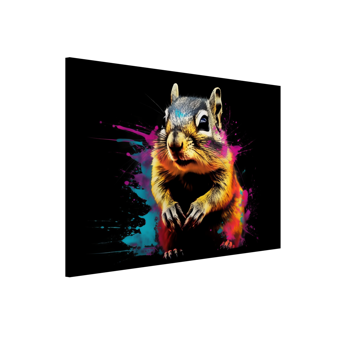 Chipmunk pop art (SQUIRREL13)