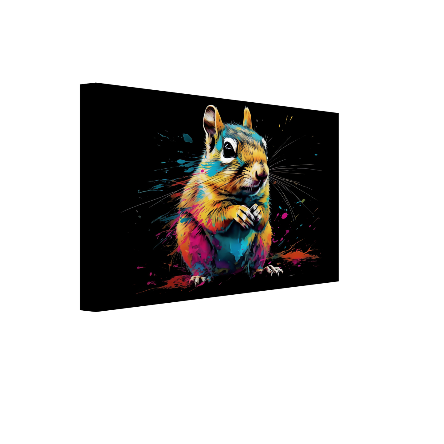 Chipmunk pop art (SQUIRREL14)