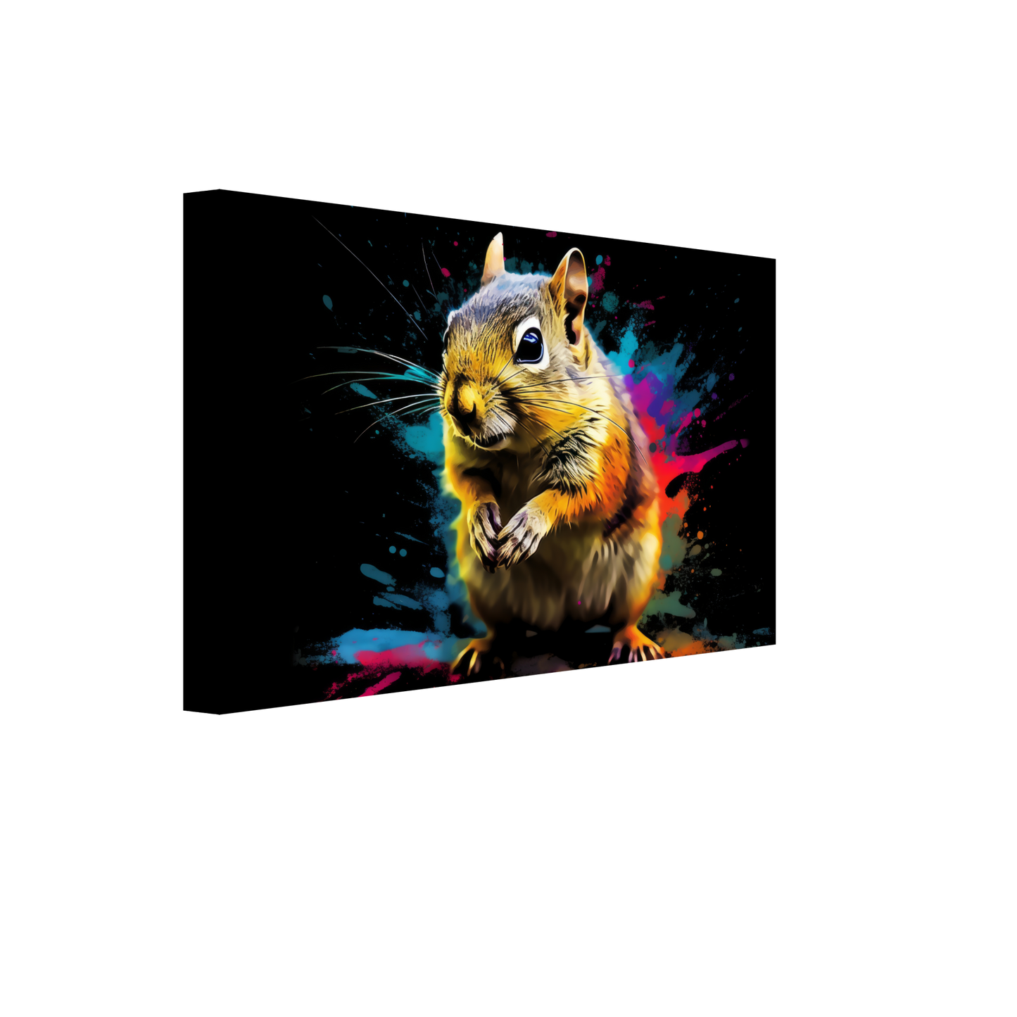 Chipmunk pop art (SQUIRREL15)