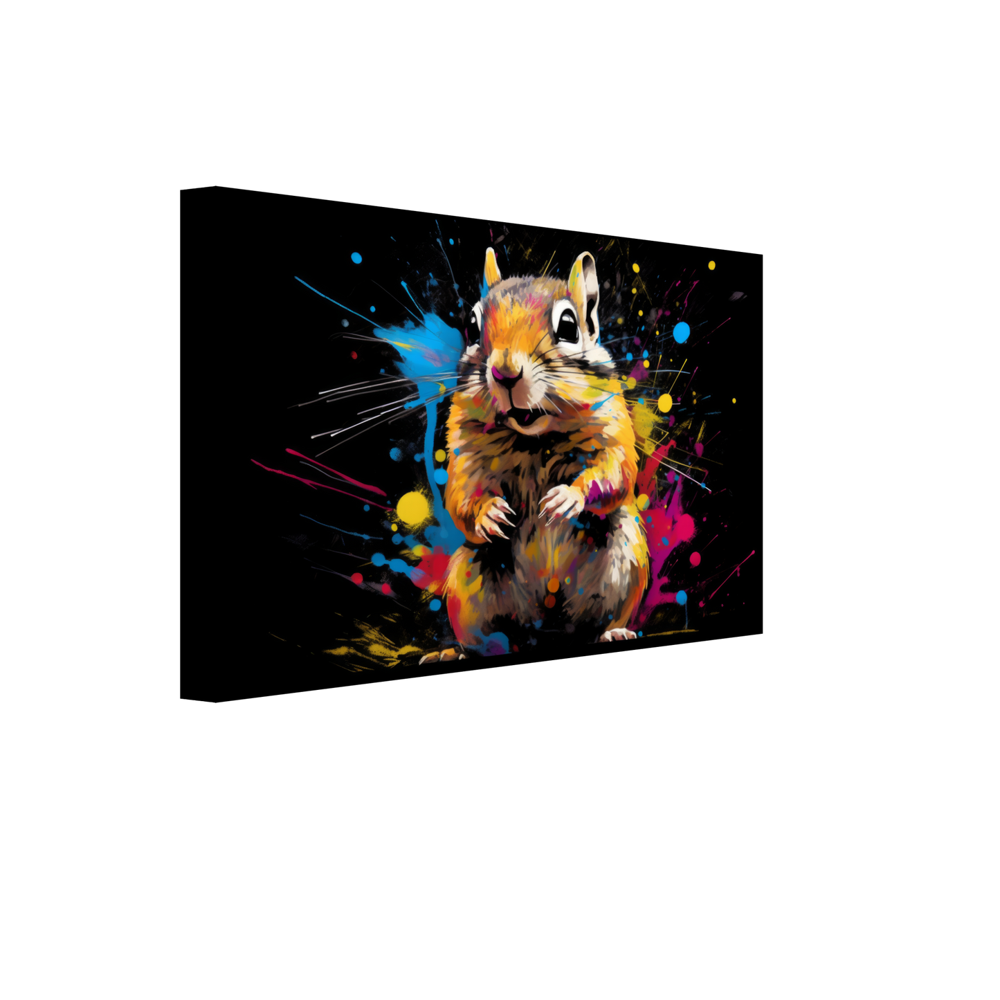 Chipmunk pop art (SQUIRREL16)