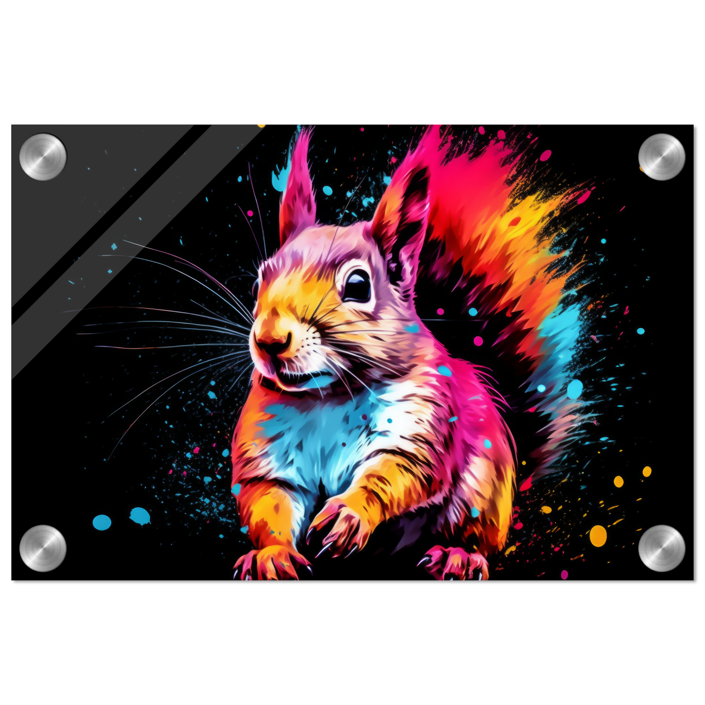 Squirrel pop art (SQUIRREL17)