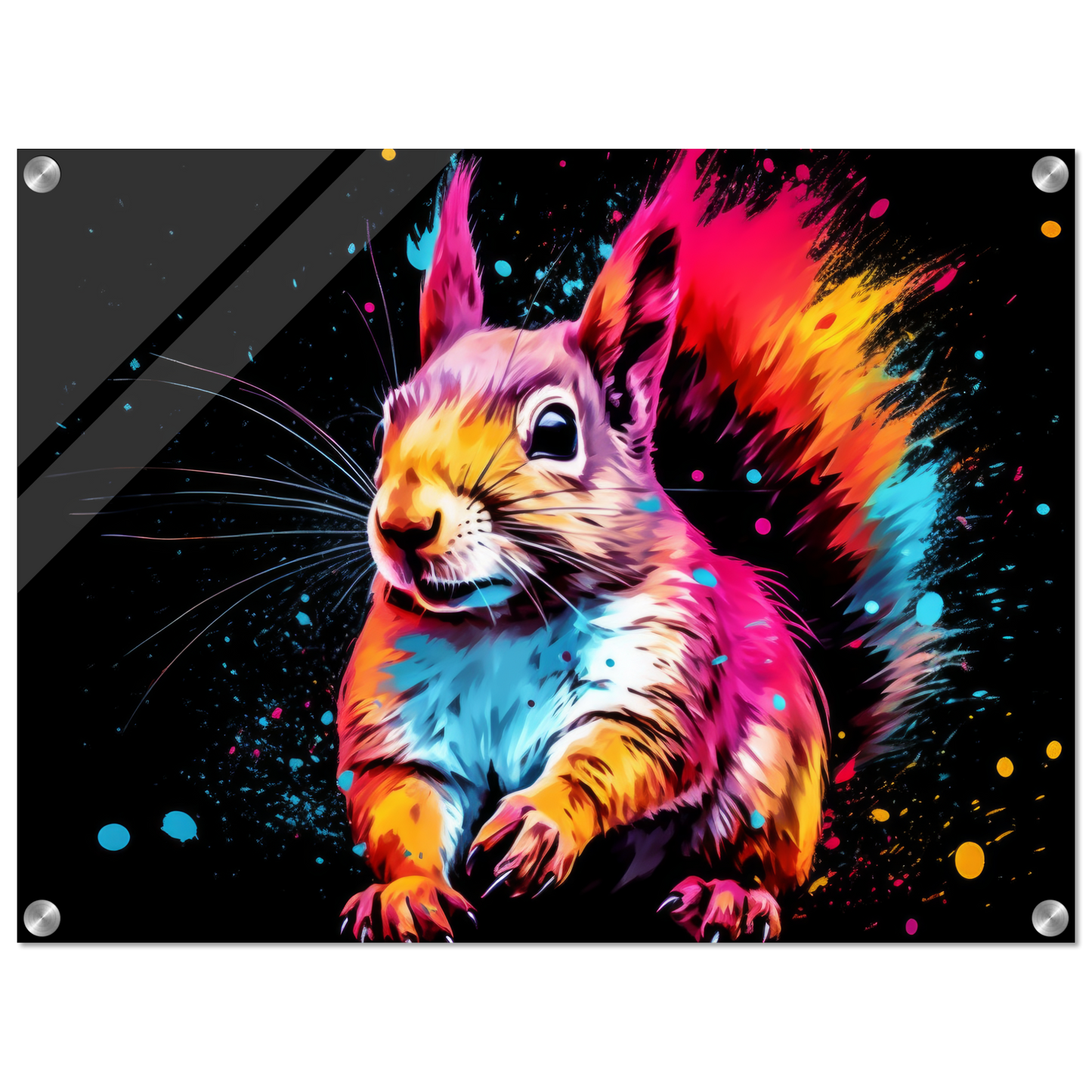 Squirrel pop art (SQUIRREL17)