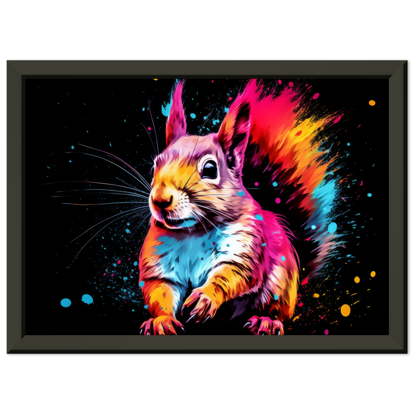 Squirrel pop art (SQUIRREL17)