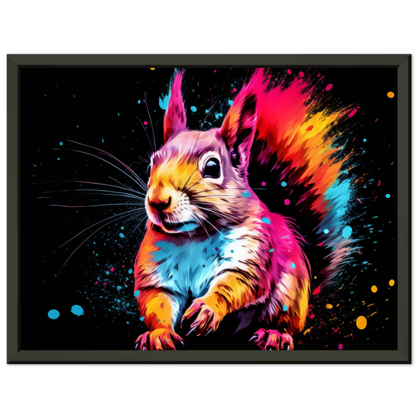 Squirrel pop art (SQUIRREL17)