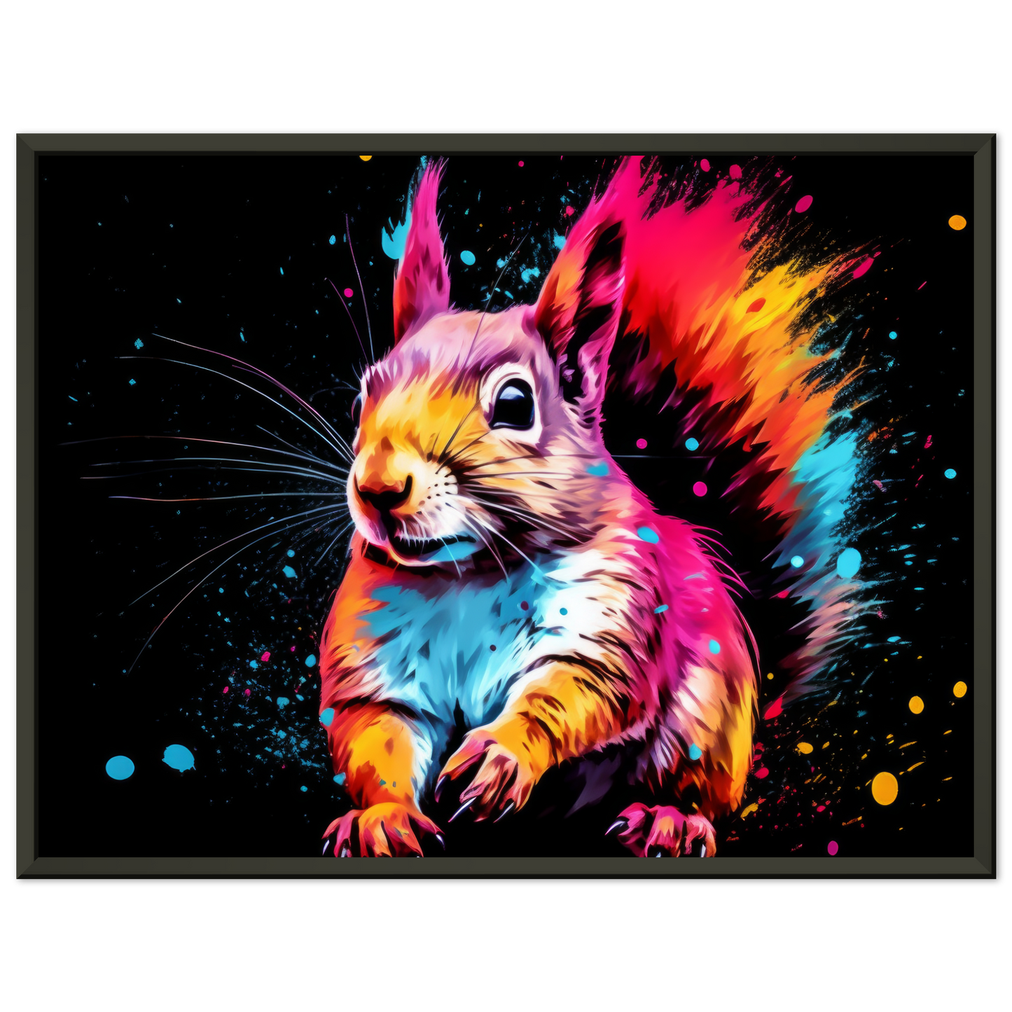 Squirrel pop art (SQUIRREL17)