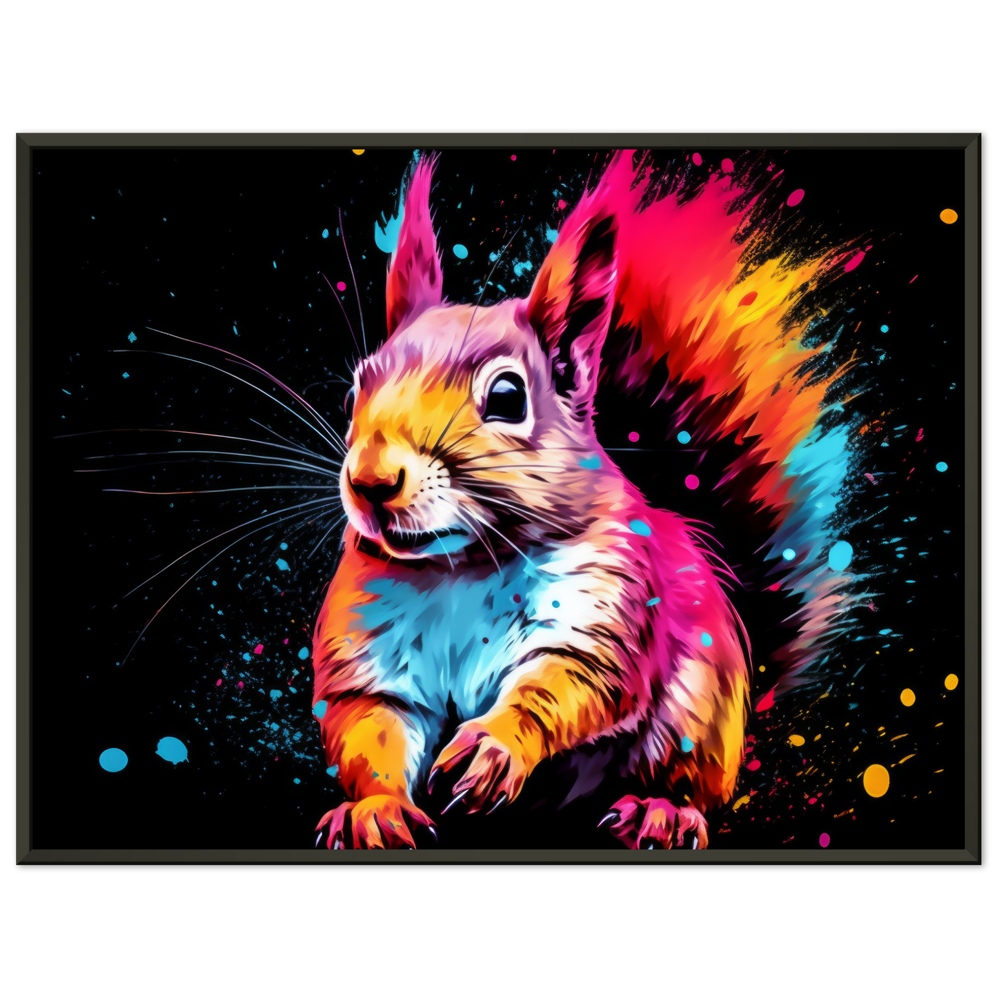 Squirrel pop art (SQUIRREL17)