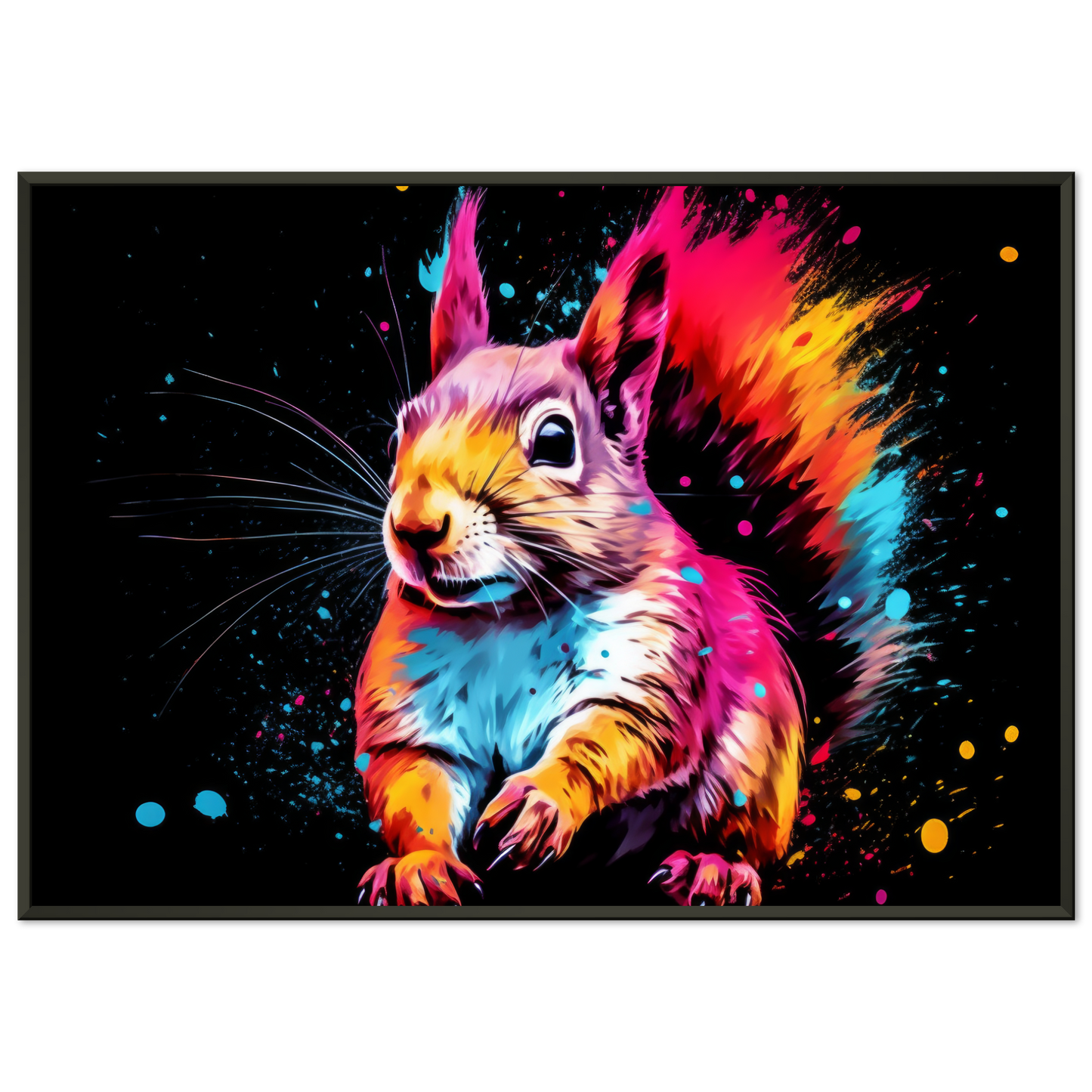 Squirrel pop art (SQUIRREL17)