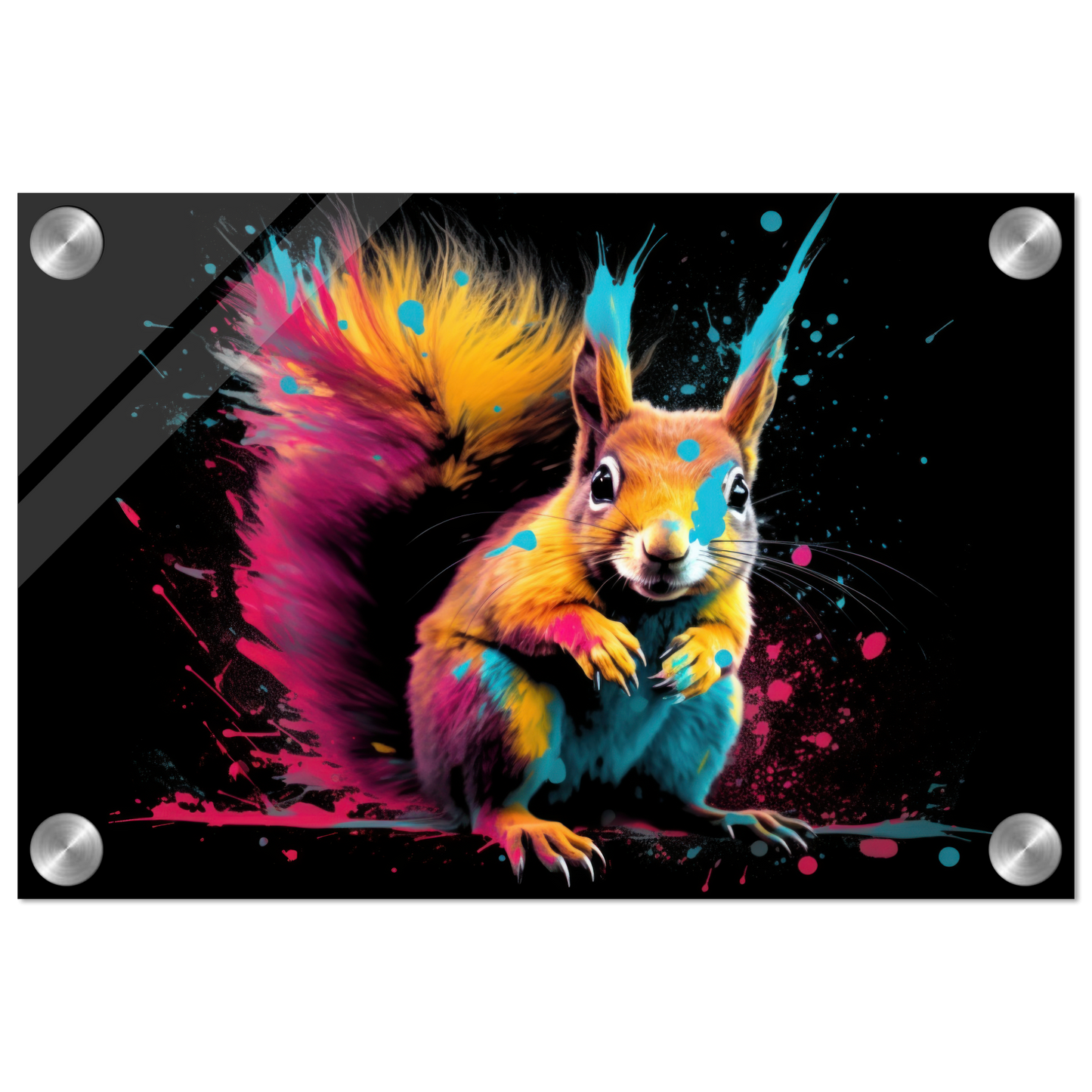 Squirrel pop art (SQUIRREL18)