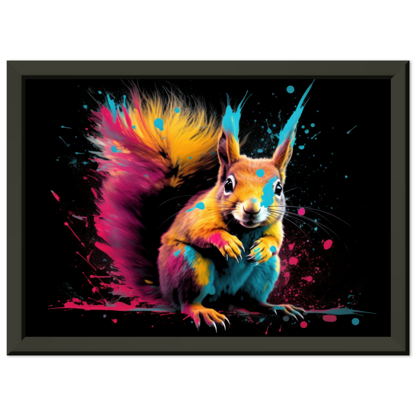 Squirrel pop art (SQUIRREL18)