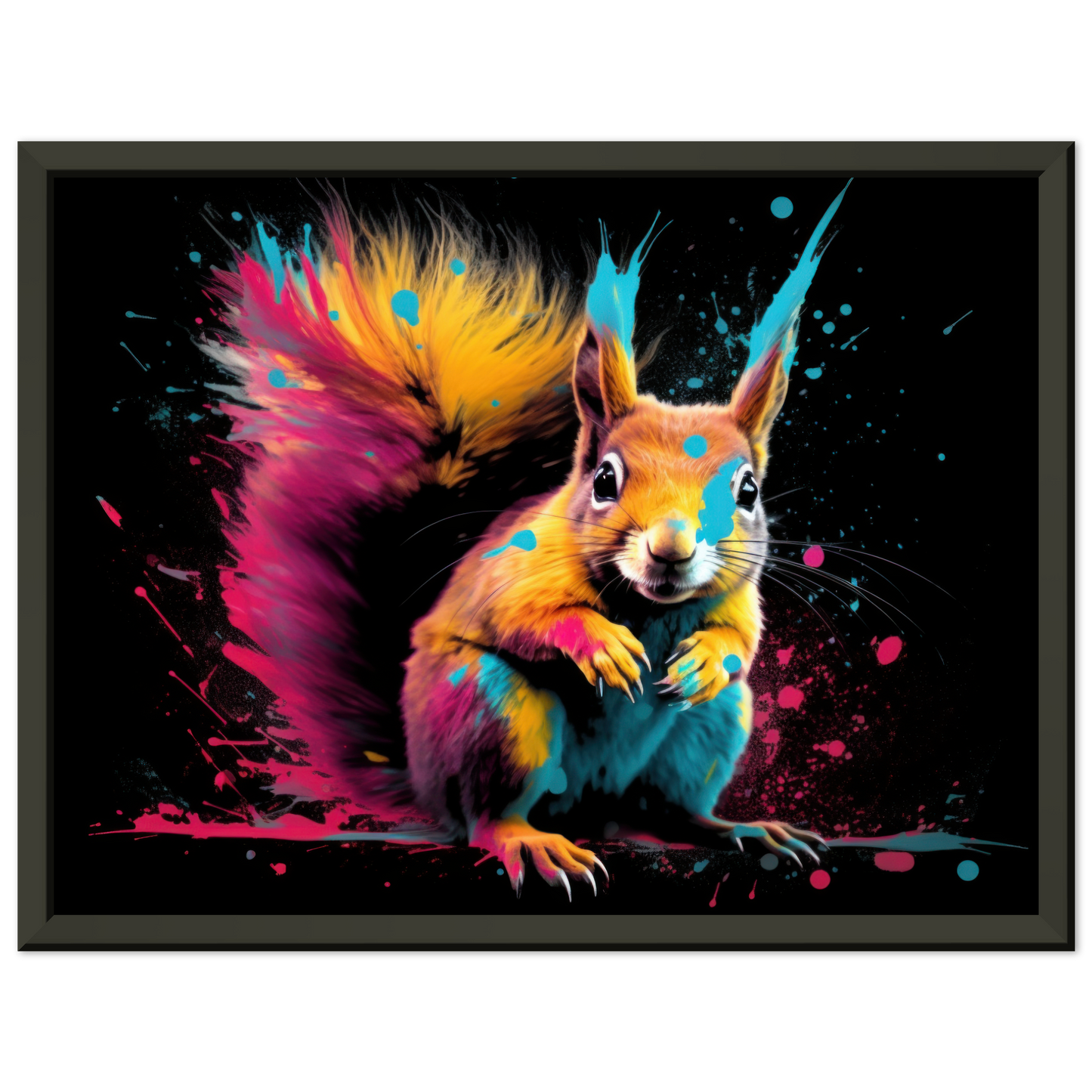 Squirrel pop art (SQUIRREL18)