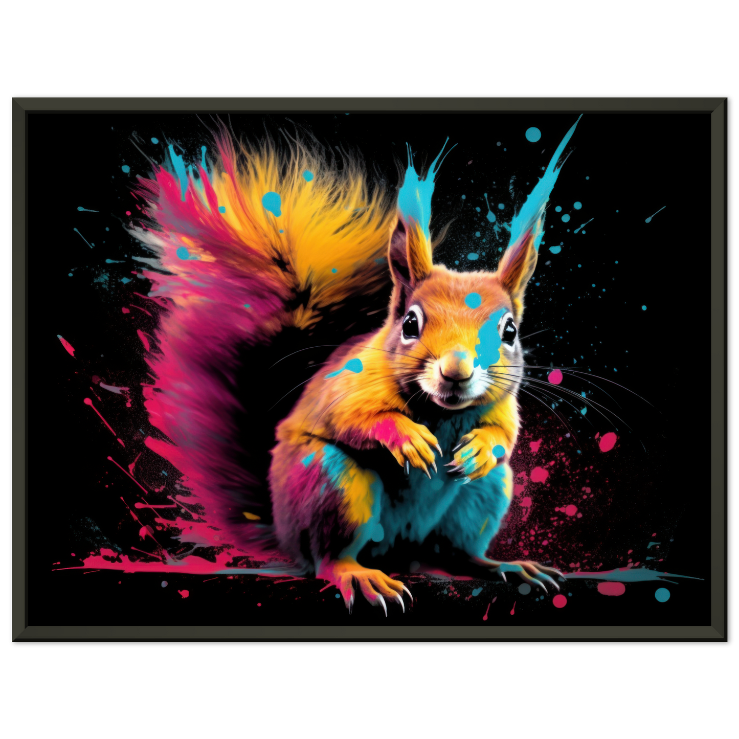 Squirrel pop art (SQUIRREL18)