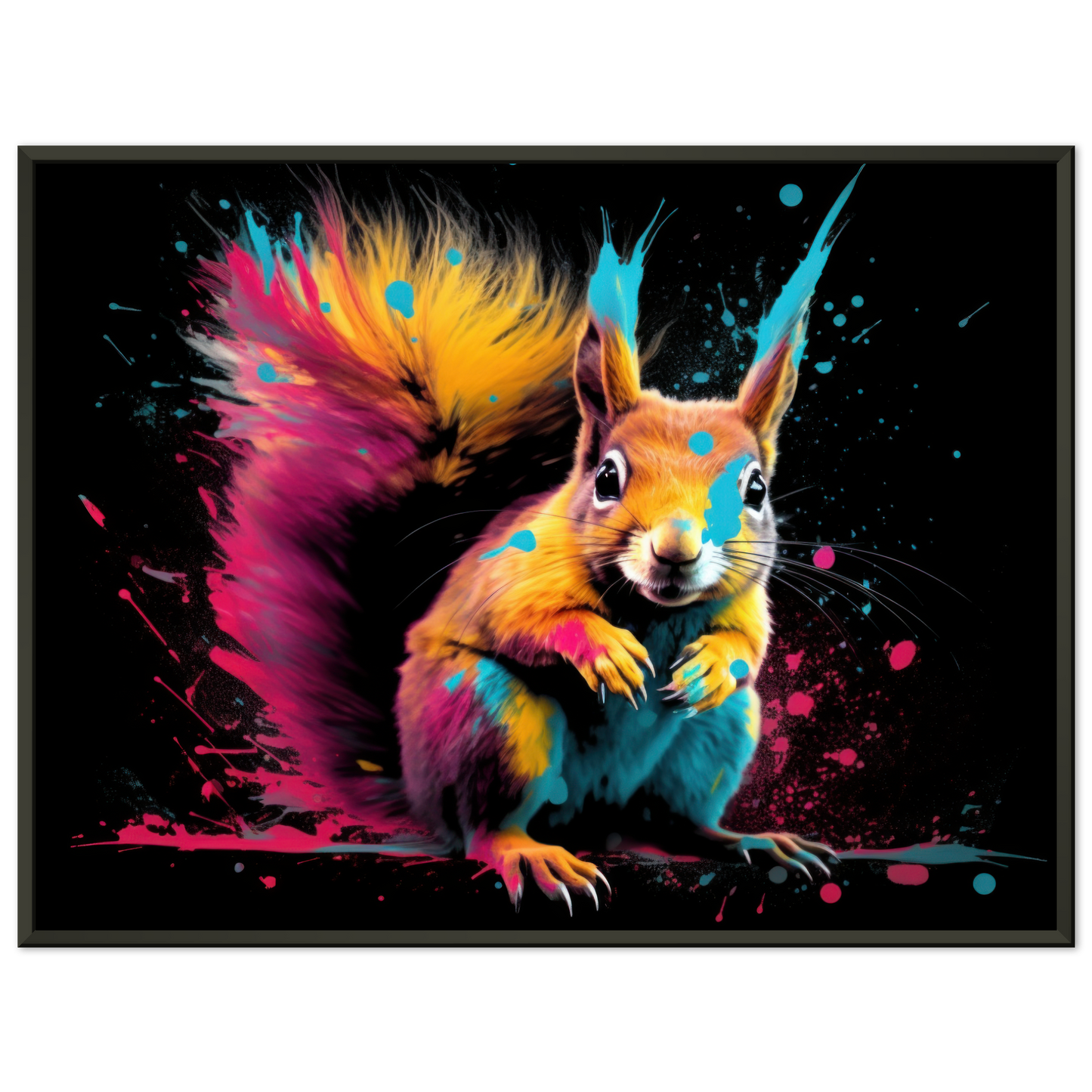 Squirrel pop art (SQUIRREL18)