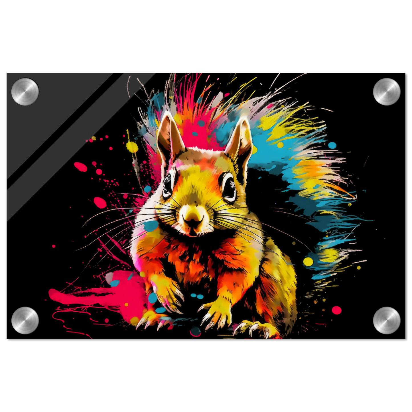 Squirrel pop art (SQUIRREL19)