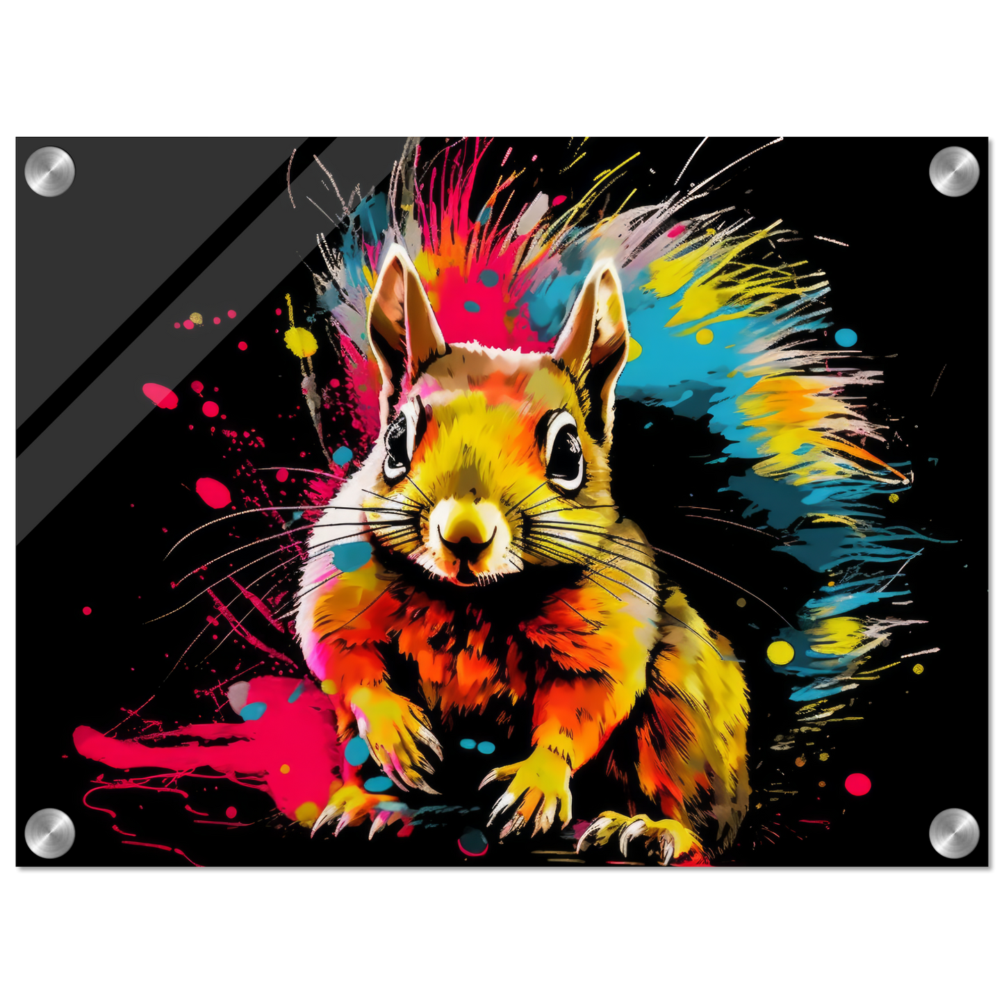 Squirrel pop art (SQUIRREL19)