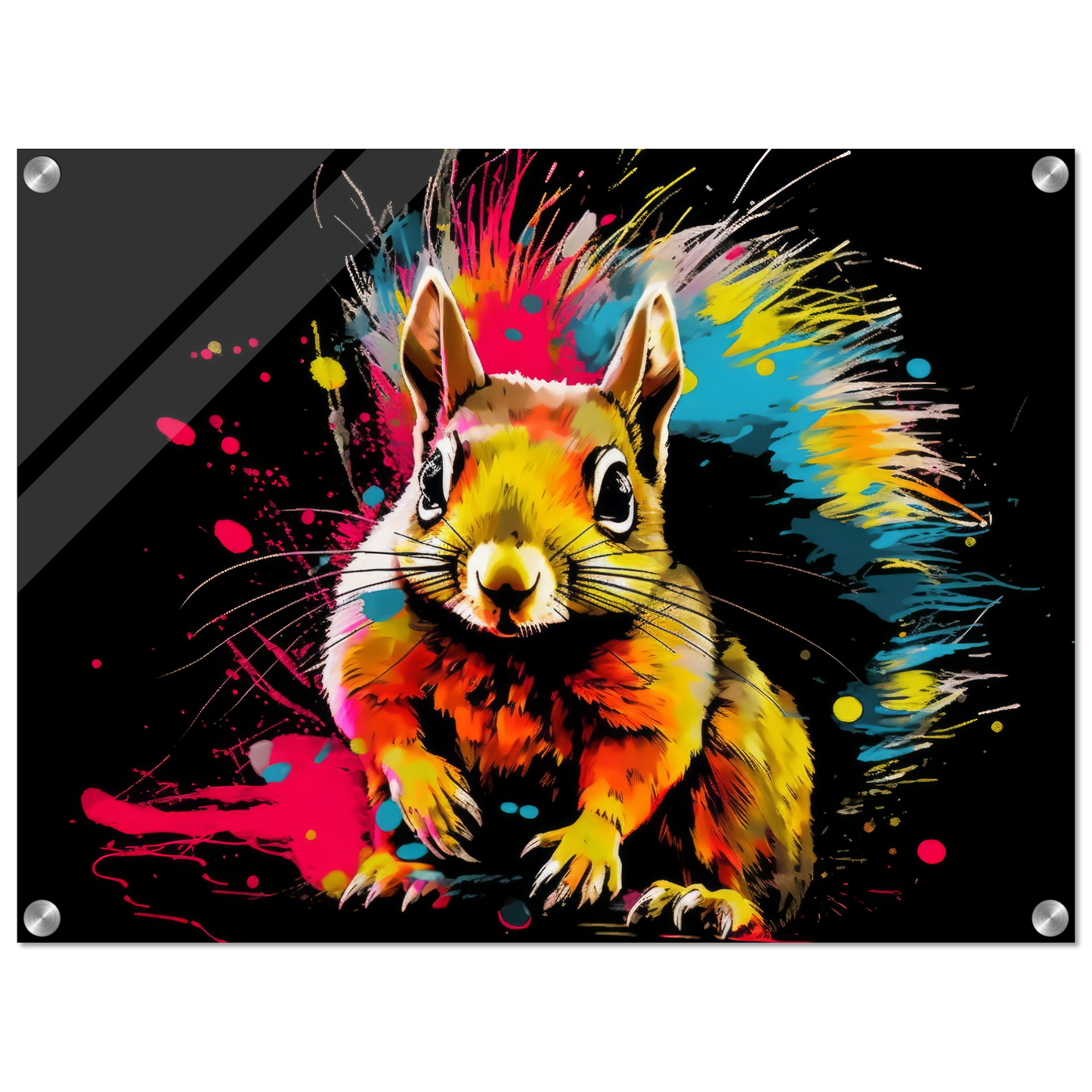 Squirrel pop art (SQUIRREL19)