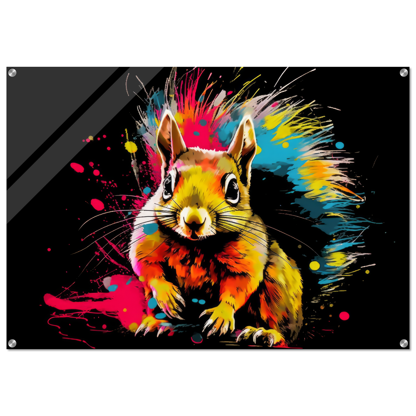 Squirrel pop art (SQUIRREL19)