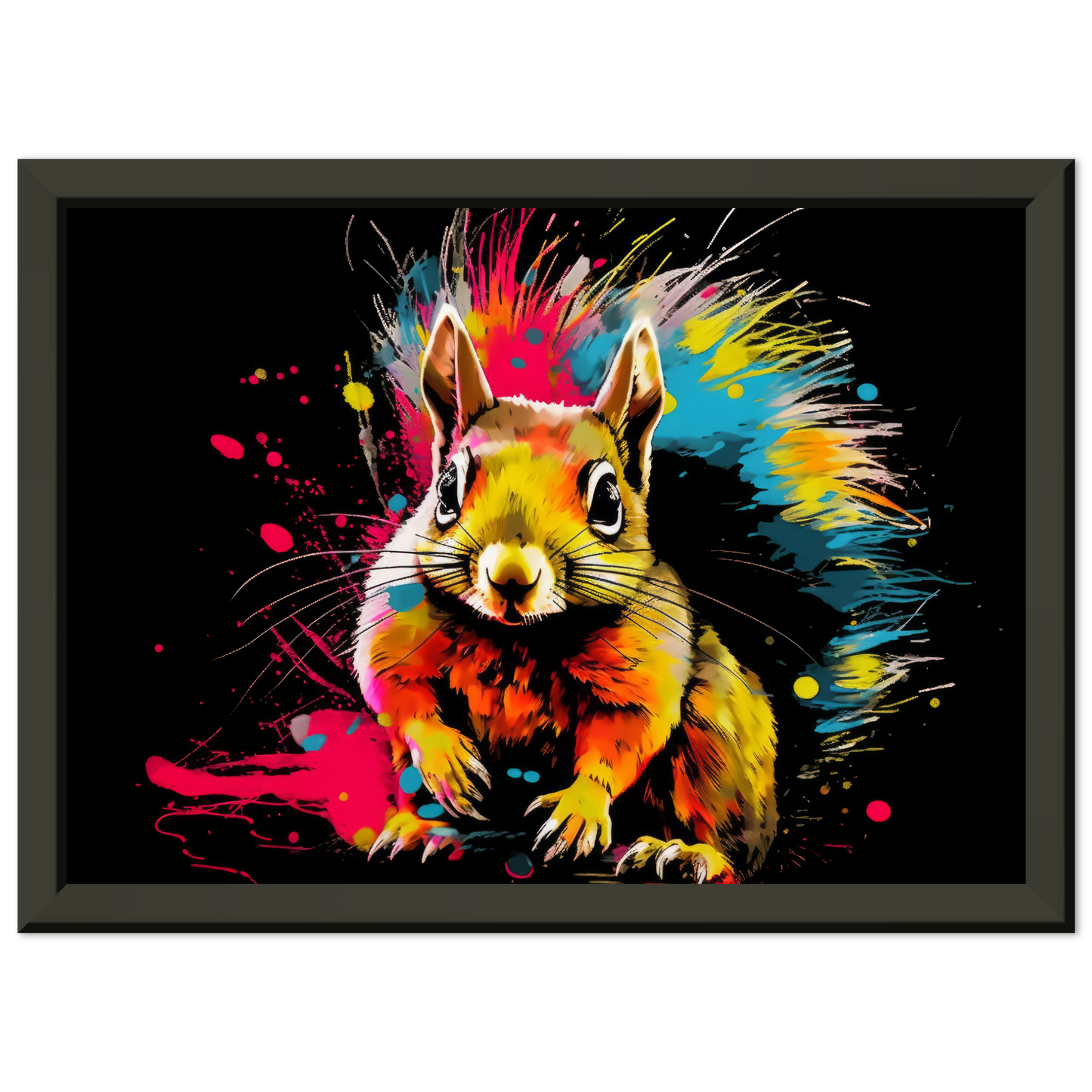 Squirrel pop art (SQUIRREL19)