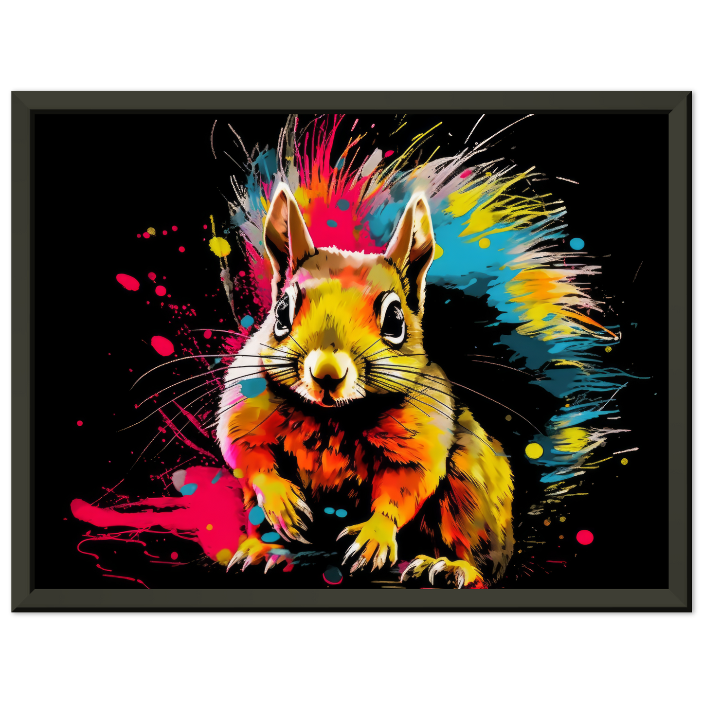 Squirrel pop art (SQUIRREL19)
