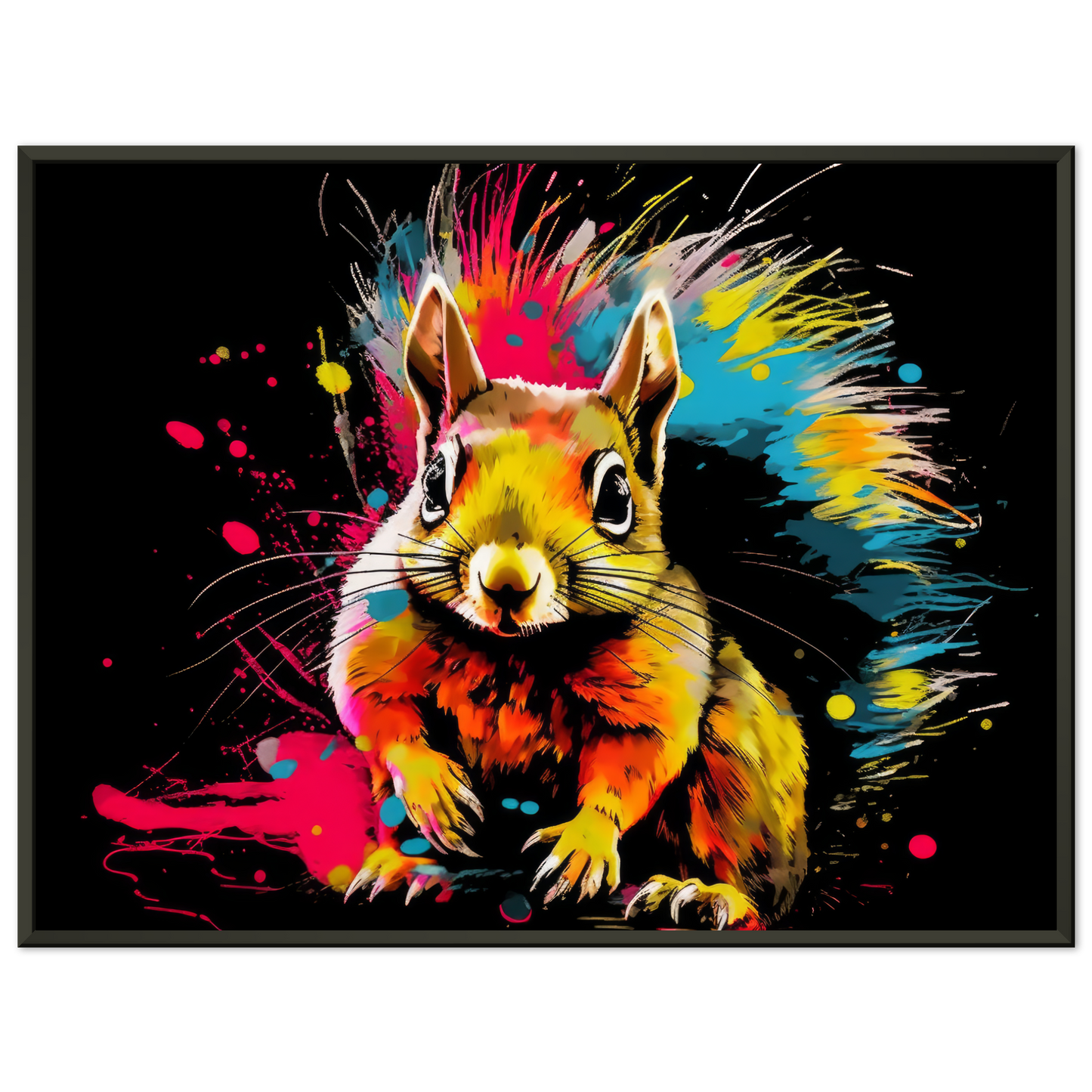 Squirrel pop art (SQUIRREL19)