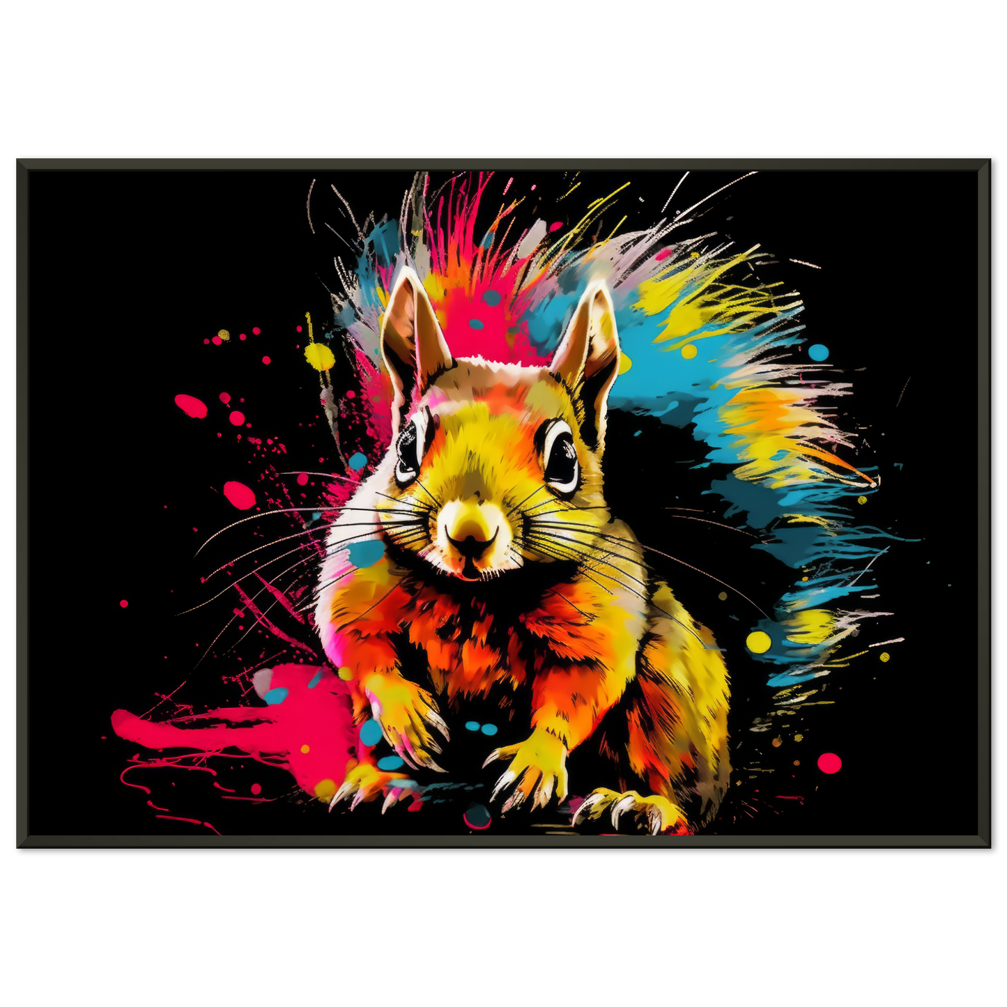Squirrel pop art (SQUIRREL19)