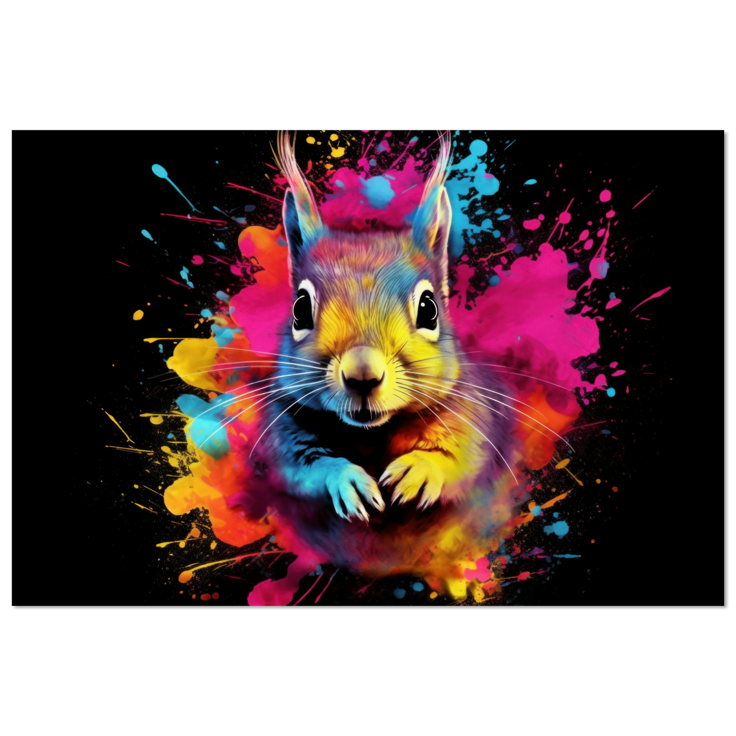 Squirrel pop art (SQUIRREL20)