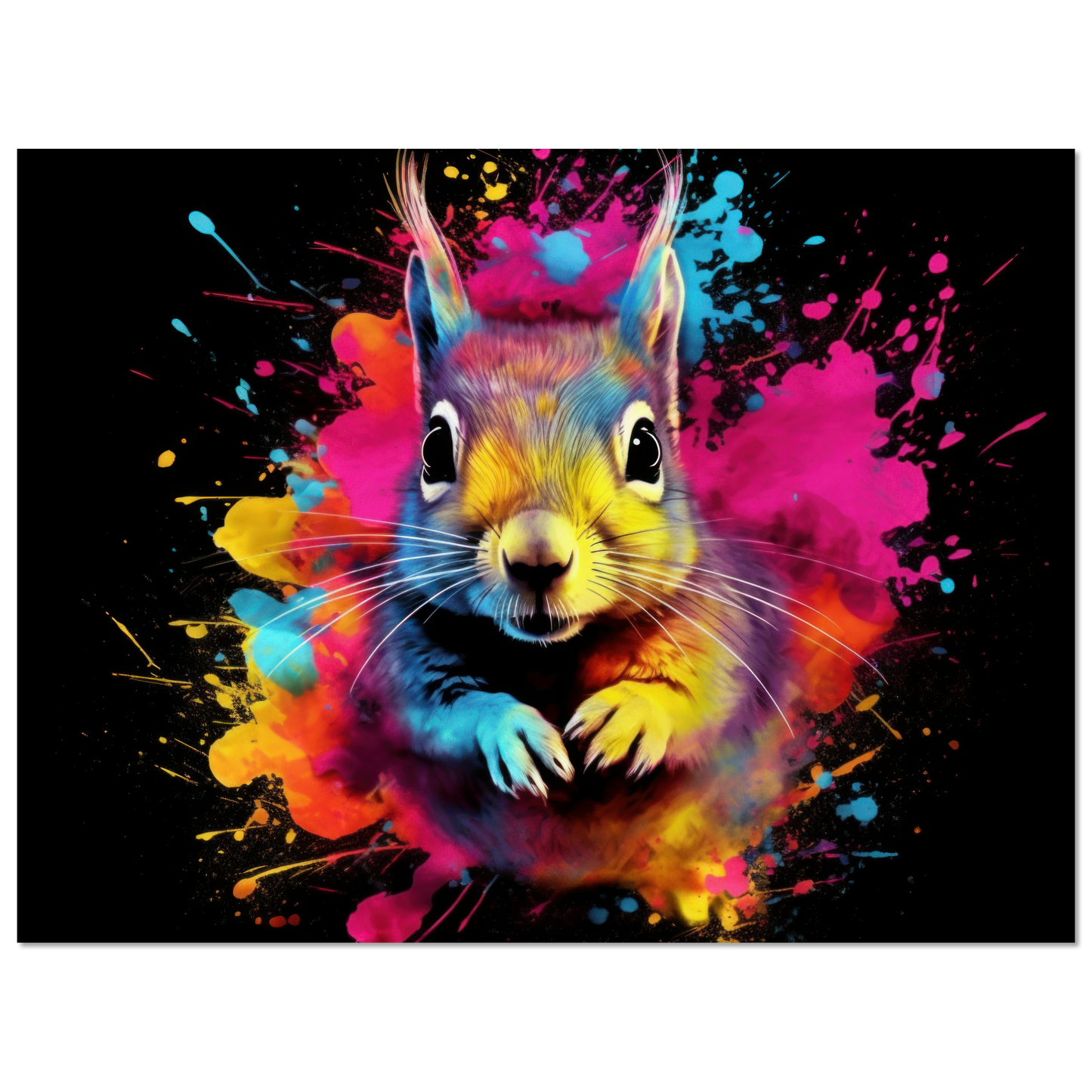 Squirrel pop art (SQUIRREL20)
