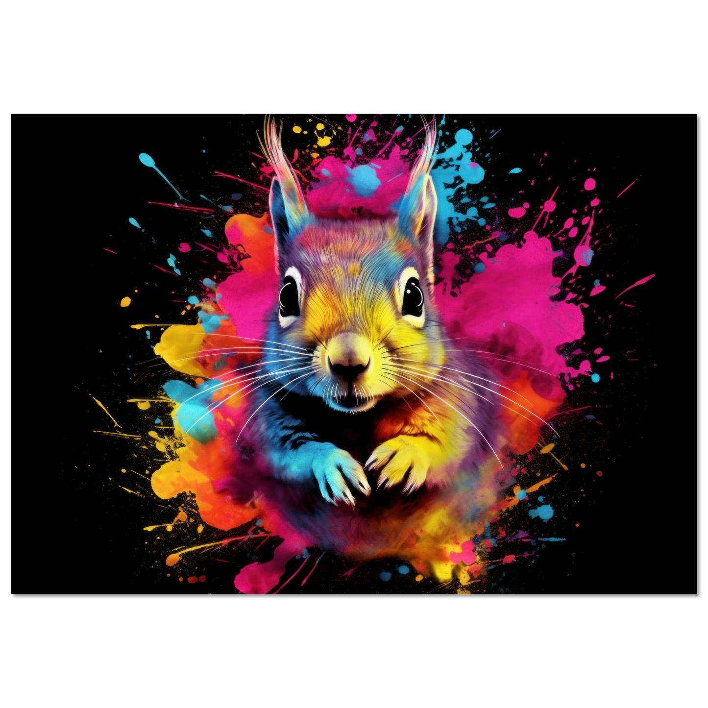 Squirrel pop art (SQUIRREL20)