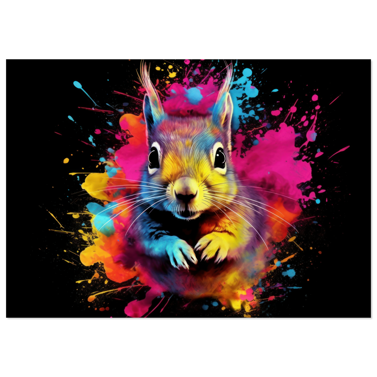 Squirrel pop art (SQUIRREL20)