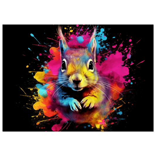 Squirrel pop art (SQUIRREL20)