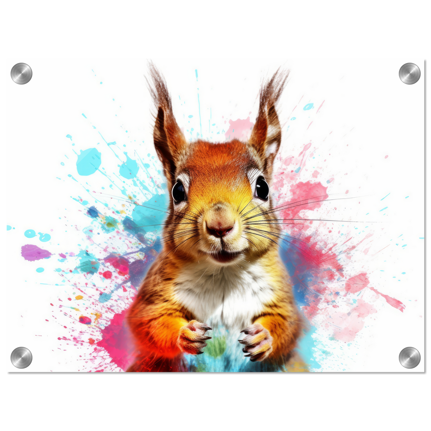 Squirrel pop art (SQUIRREL21)