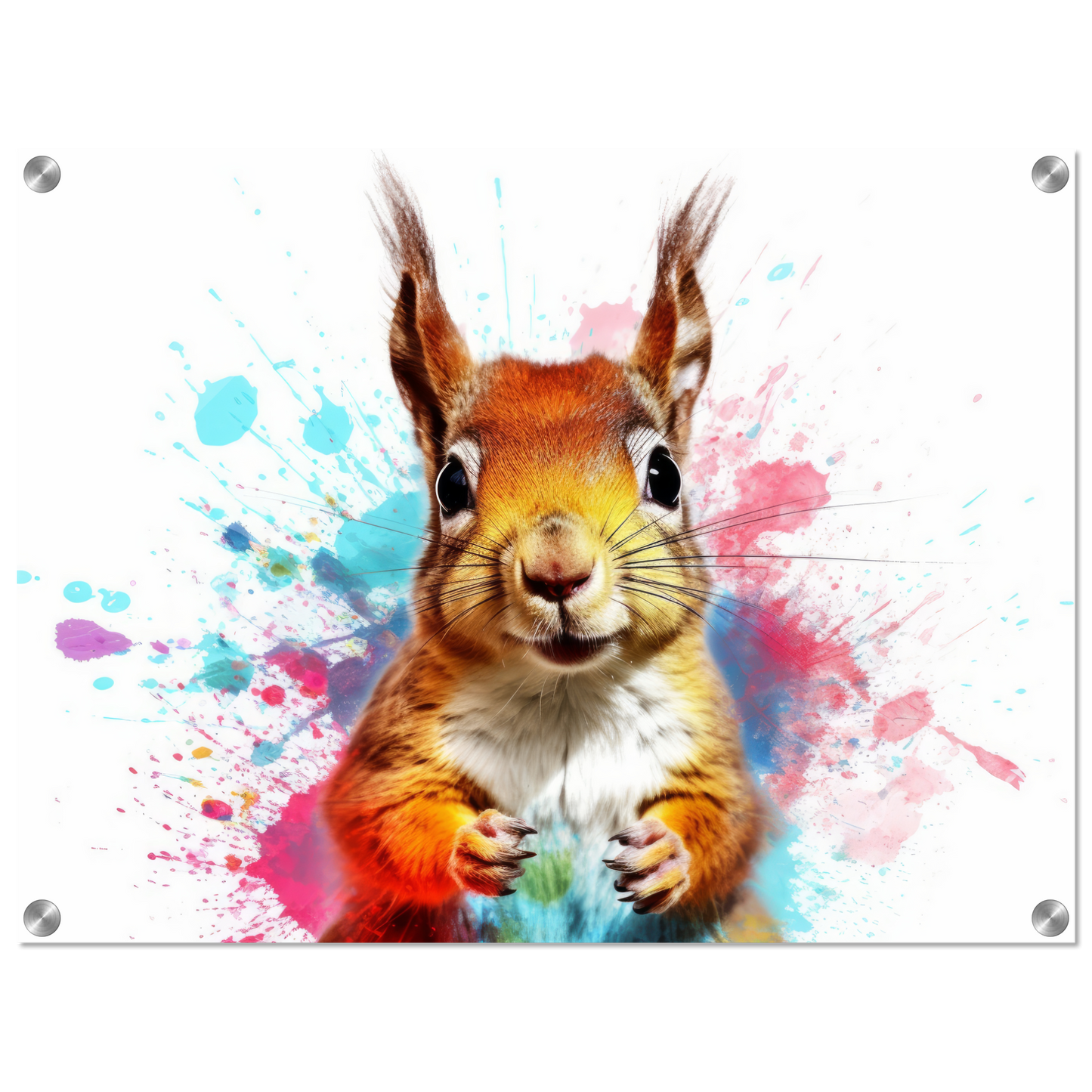 Squirrel pop art (SQUIRREL21)