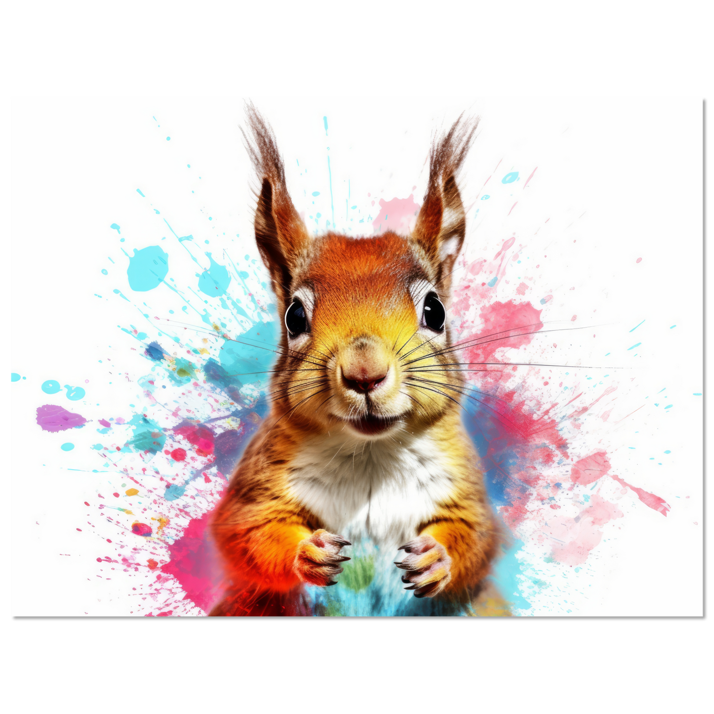 Squirrel pop art (SQUIRREL21)