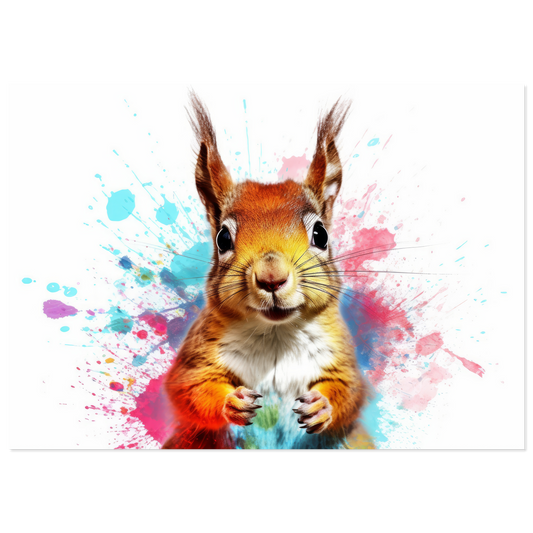 Squirrel pop art (SQUIRREL21)