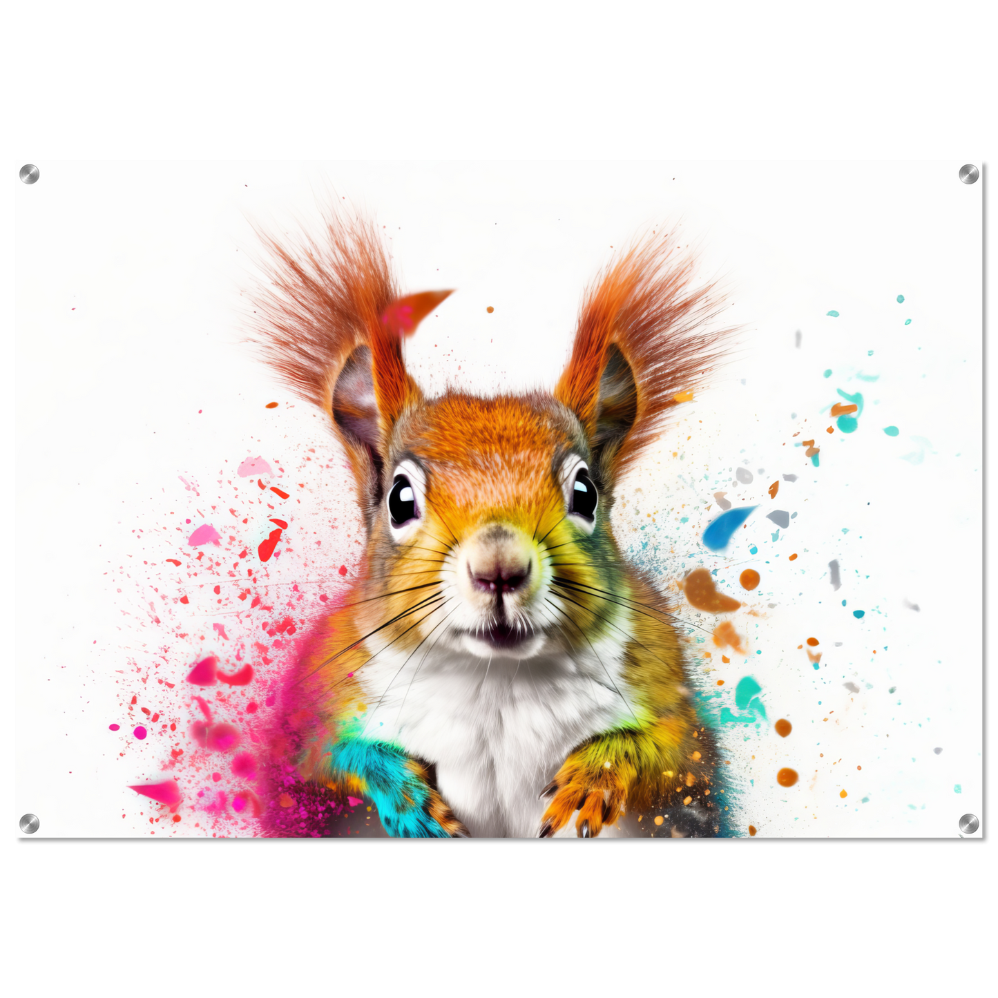 Squirrel pop art (SQUIRREL22)