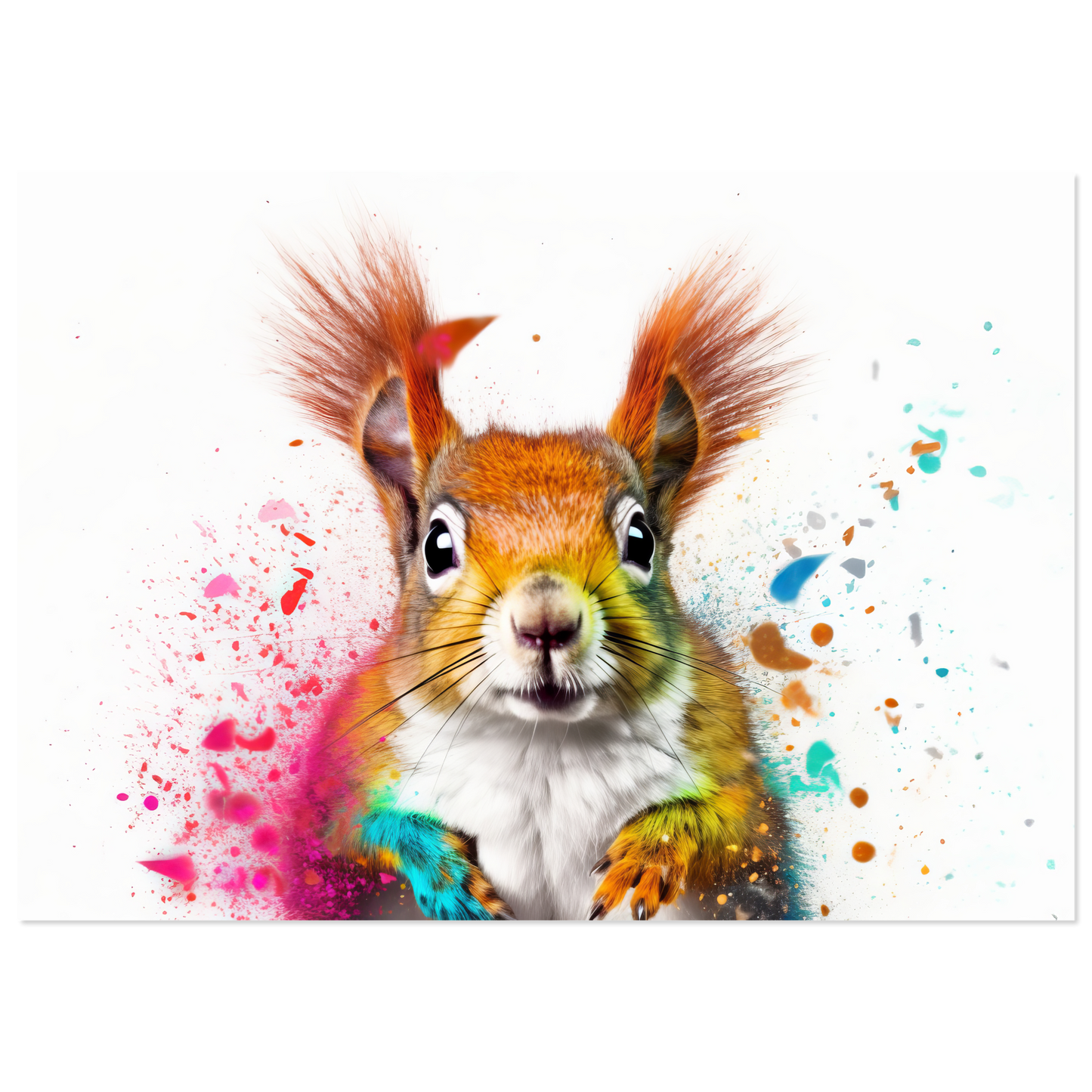 Squirrel pop art (SQUIRREL22)