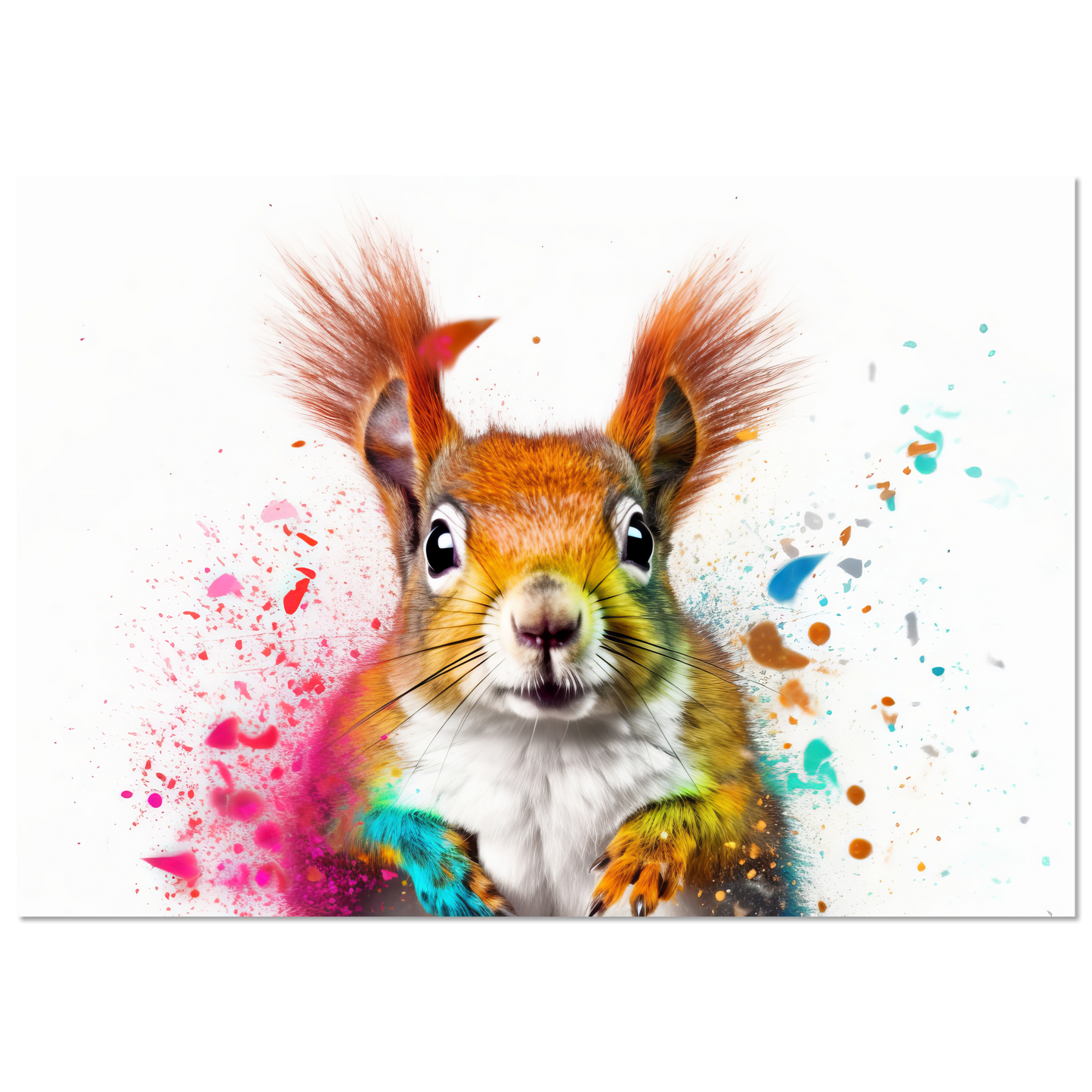 Squirrel pop art (SQUIRREL22)