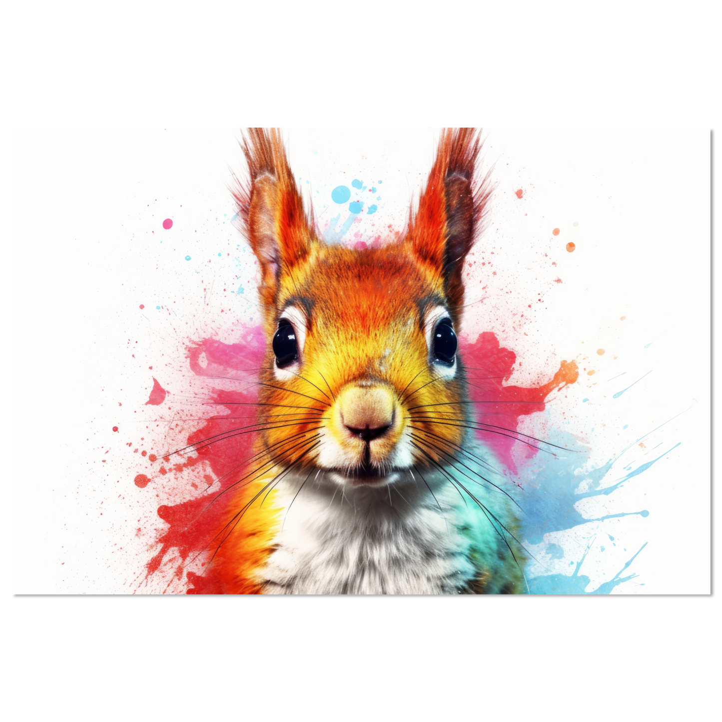Squirrel pop art (SQUIRREL24)