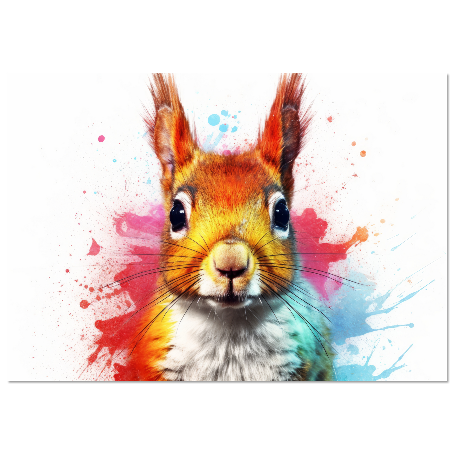 Squirrel pop art (SQUIRREL24)