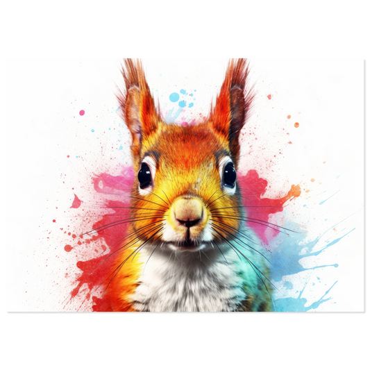 Squirrel pop art (SQUIRREL24)