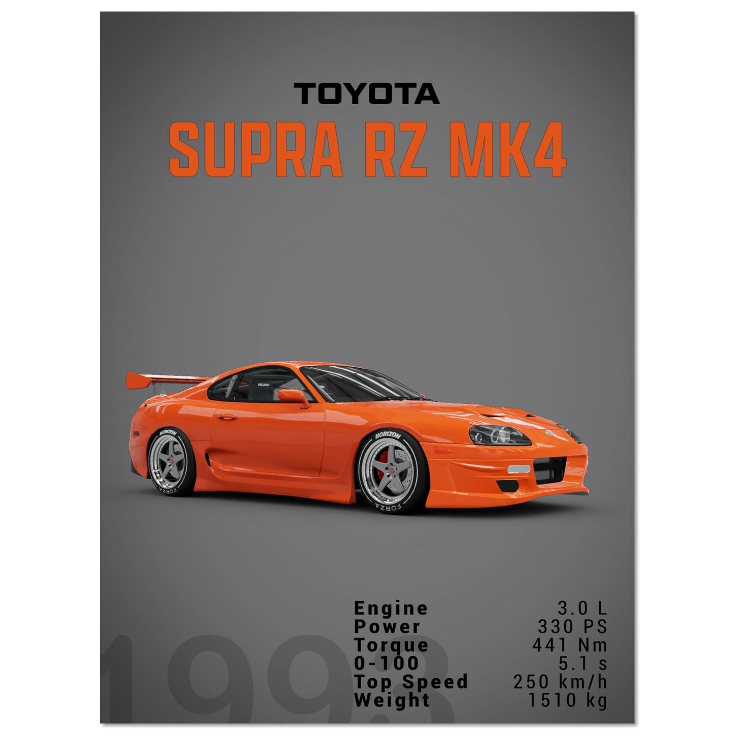 Toyota Supra RZ MK4 (SUPRA03D)