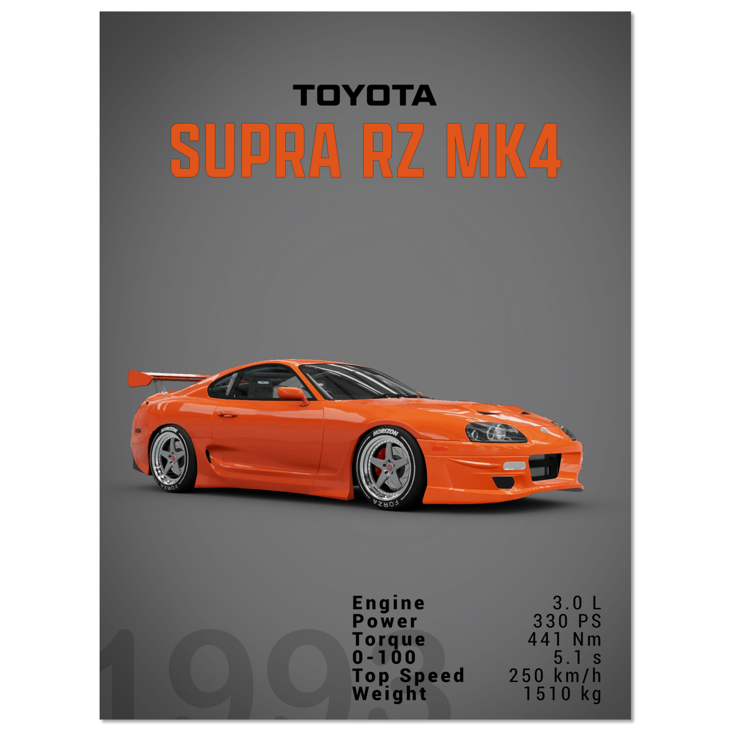 Toyota Supra RZ MK4 (SUPRA03D)