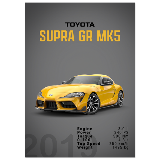 Toyota Supra GR MK5 (SUPRA04D)