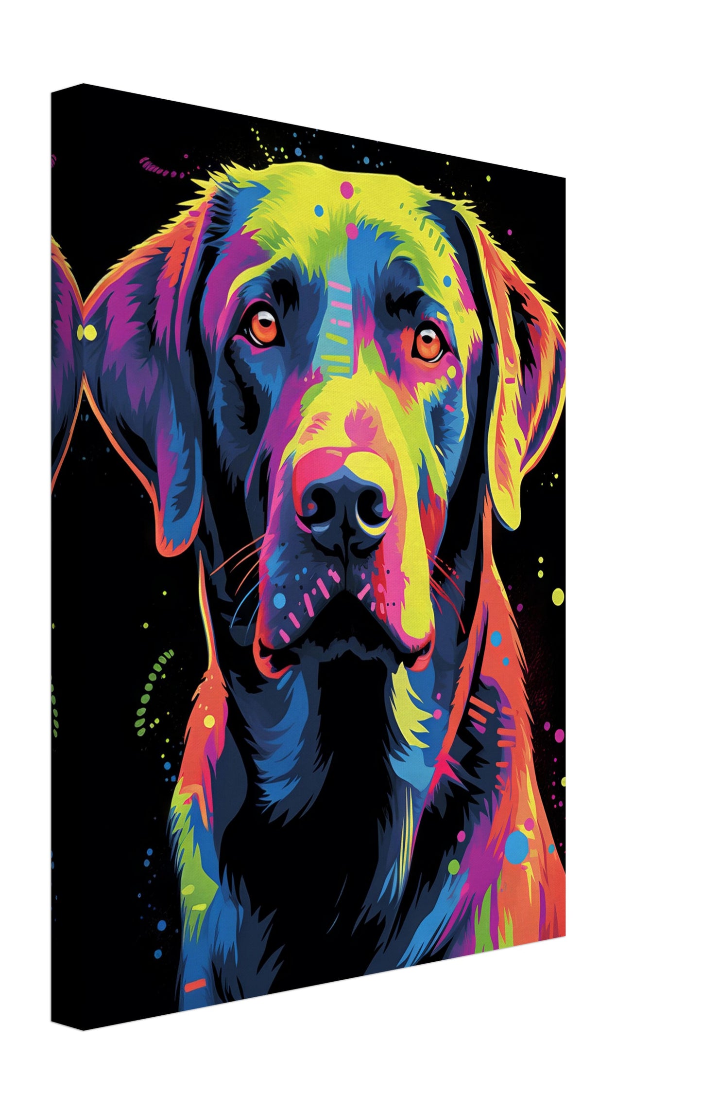 Labrador Hund Pop-Art (DOG03)