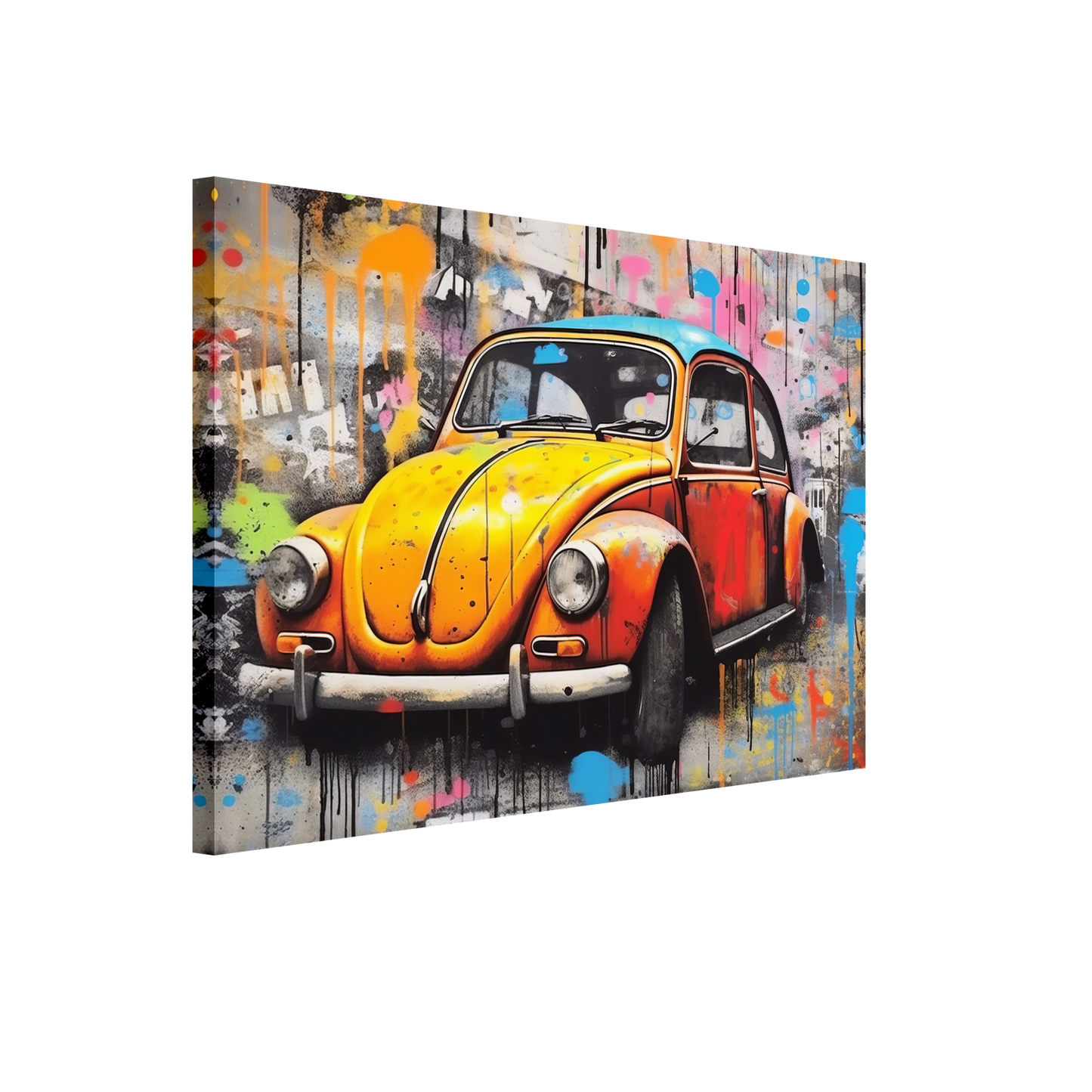 Volkswagen Beetle street art (VW02)