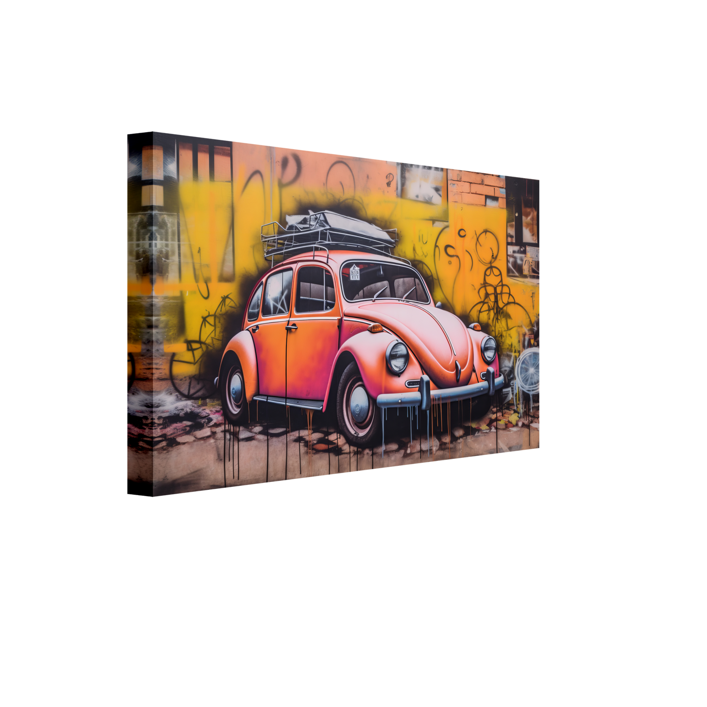 Volkswagen Beetle street art (VW04)