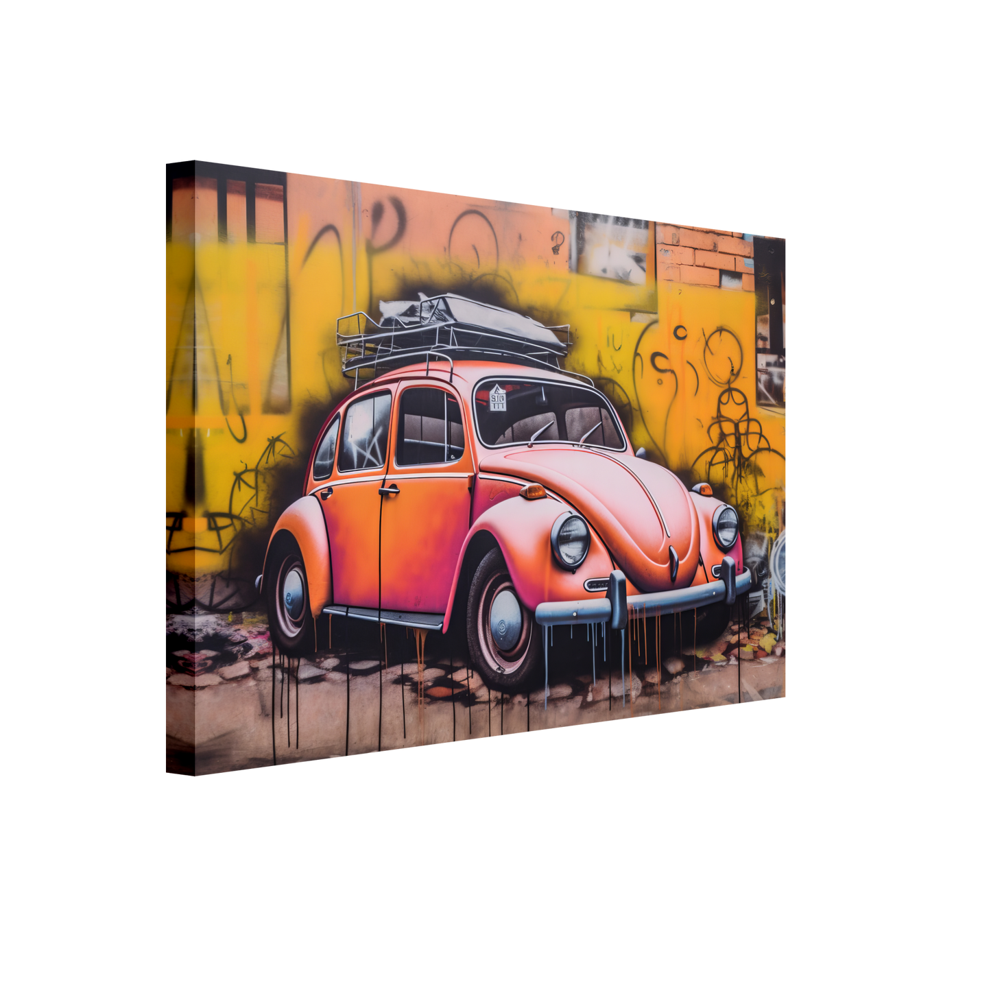 Volkswagen Beetle street art (VW04)