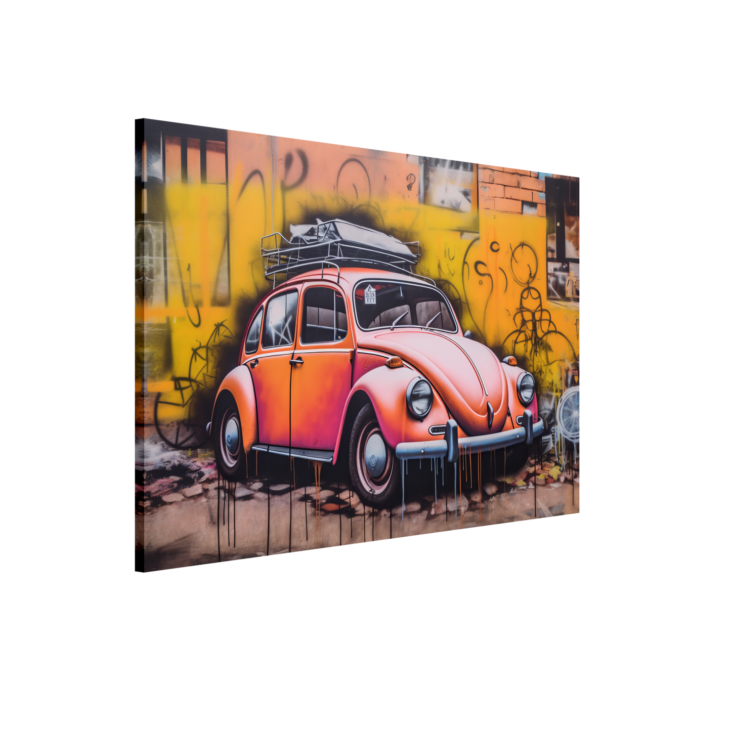 Volkswagen Beetle street art (VW04)