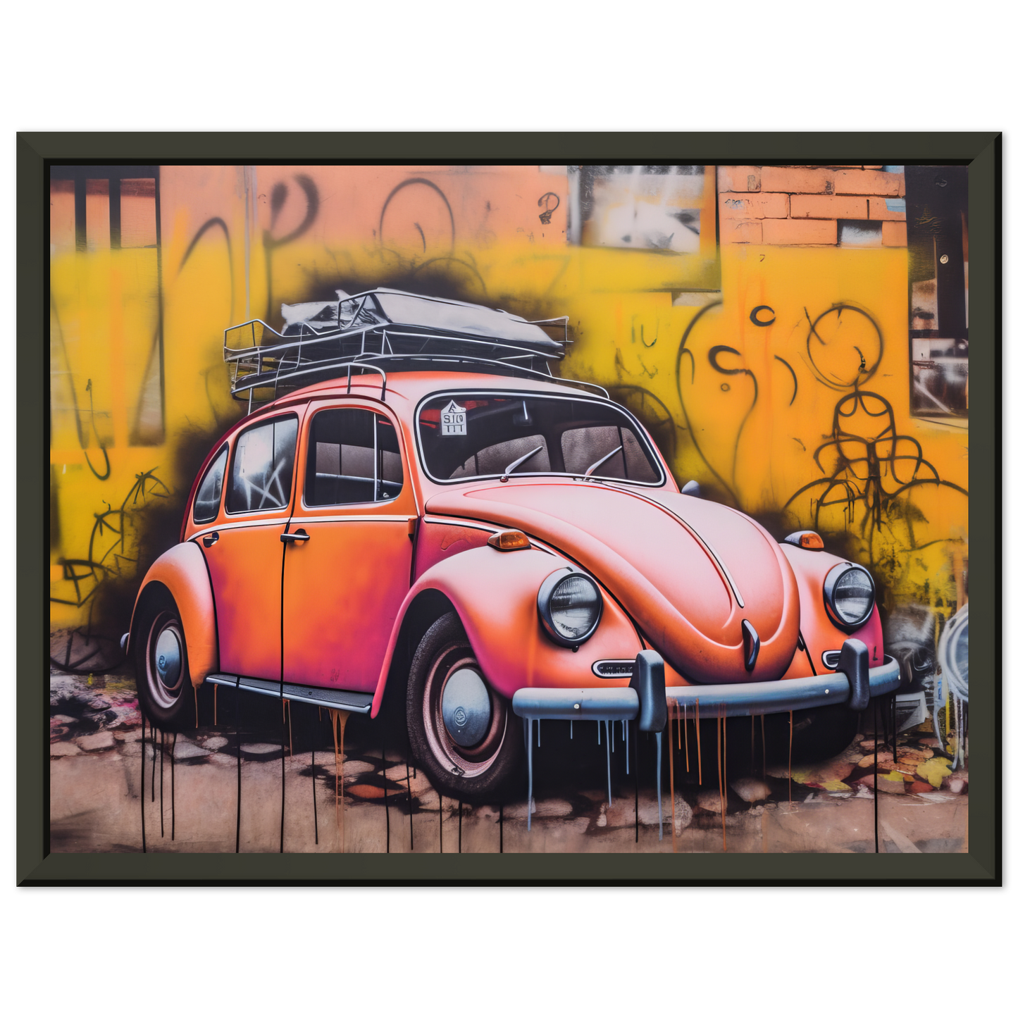 Volkswagen Beetle street art (VW04)