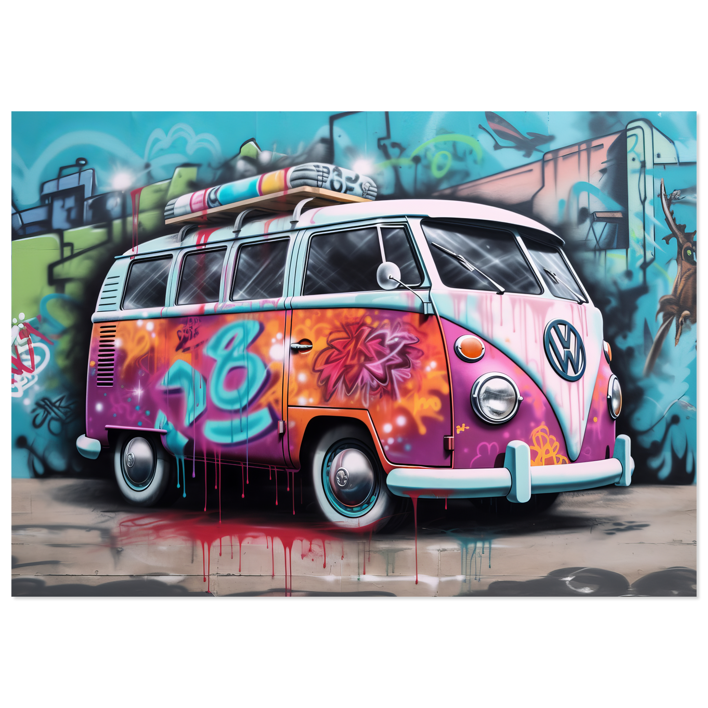 Volkswagen Bulli T1 Street Art (VW05)