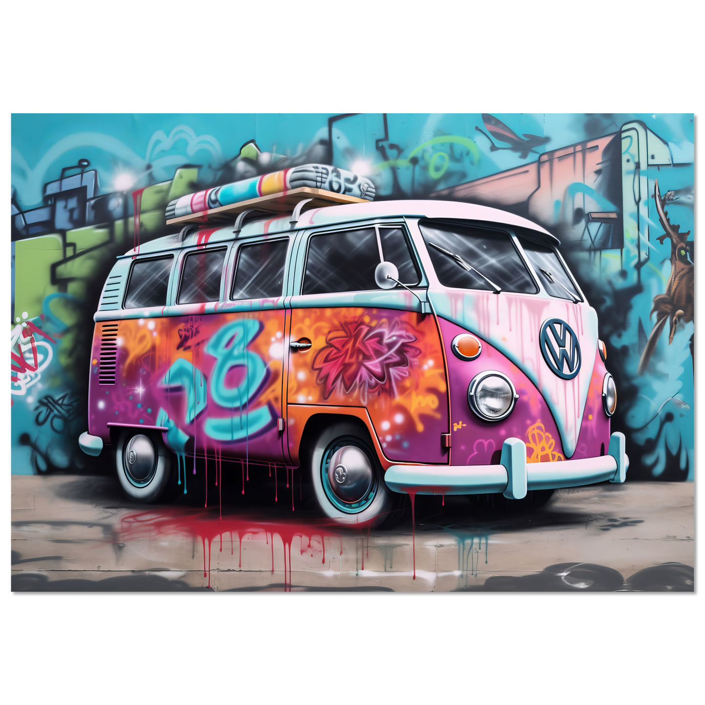 Volkswagen Bulli T1 Street Art (VW05)
